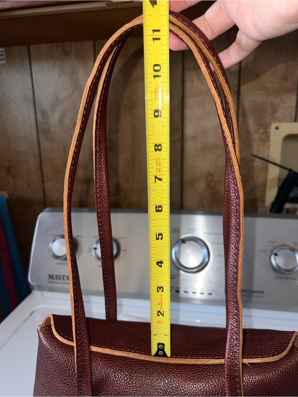 Portland Leather ‘Amelie’ Shoulder Bag - Picture 15 of 16
